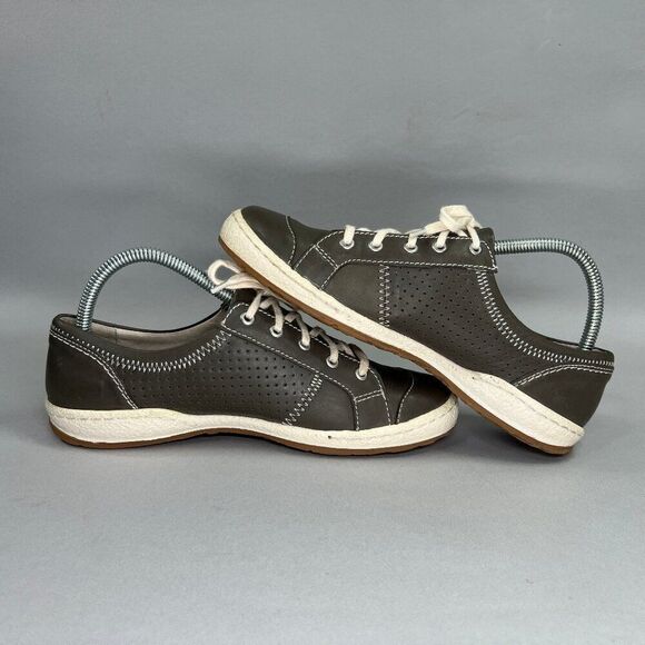 Josef Seibel Caspian Shoes Women's Size 7.5 Leather Lace‎ Up Comfort Sneakers - Picture 8 of 15